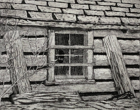 "Wired Shut" Inkjet Print